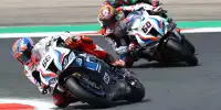 Bild zum Inhalt: BMW in Navarra: Tom Sykes stellt Michael van der Mark in den Schatten