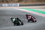 Jonathan Rea vor Scott Redding