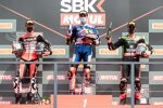 Scott Redding, Toprak Razgatlioglu und Jonathan Rea 