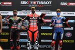 Jonathan Rea, Scott Redding und Toprak Razgatlioglu