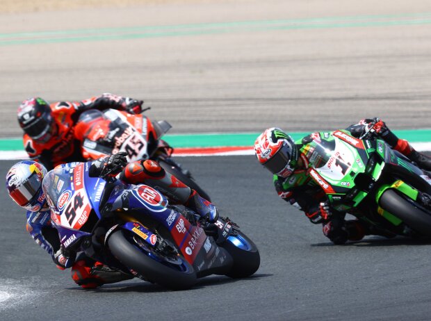 Toprak Razgatlioglu, Jonathan Rea, Scott Redding Toprak Razgatlioglu, Jonathan Rea, Scott Redding