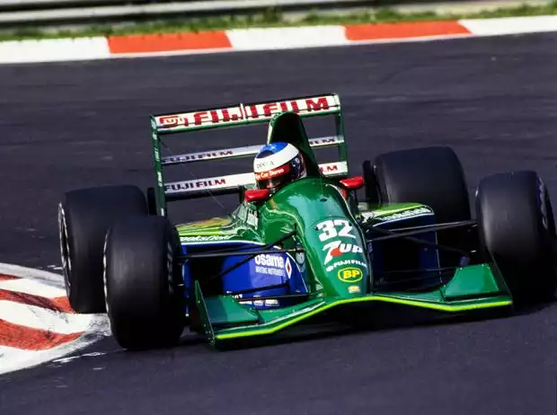 Michael Schumacher im Jordan 191 beim Grand Prix von Belgien 1991 Titel-Bild zur News: Michael Schumacher im Jordan 191 beim Grand Prix von Belgien 1991