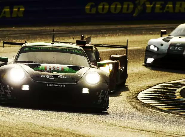 Renn-Action bei den 24h Le Mans 2021 Titel-Bild zur News: Renn-Action bei den 24h Le Mans 2021