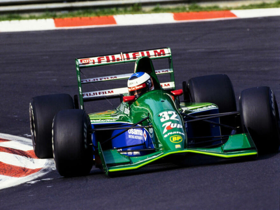 Michael Schumacher im Jordan 191 beim Grand Prix von Belgien 1991