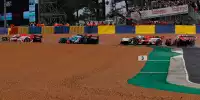 Dreher von Sebastien Buemi beim Start der 24h Le Mans 2021 nach Kollision mit Olivier Pla