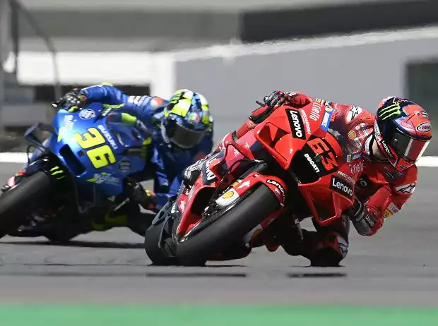 Francesco Bagnaia, Joan Mir Titel-Bild zur News: Francesco Bagnaia, Joan Mir