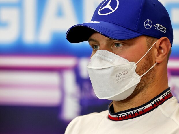 Titel-Bild zur News: Valtteri Bottas in der Donnerstags-Pressekonferenz beim Grand Prix von Belgien in Spa 2021