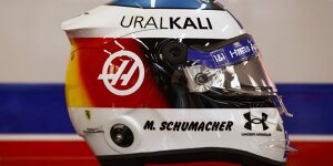 Mick Schumacher in Spa mit Helmdesign-Hommage an Vater Michael