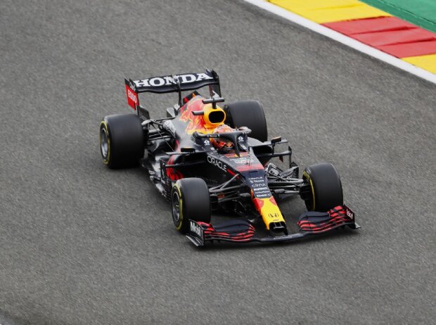 Titel-Bild zur News: Max Verstappen (Red Bull) im Freien Training zum Großen Preis von Belgien der Formel 1