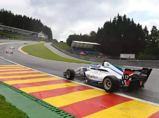 Titel-Bild zur News: Ayla Agren im Training der W-Series 2021 in Spa-Francorchamps