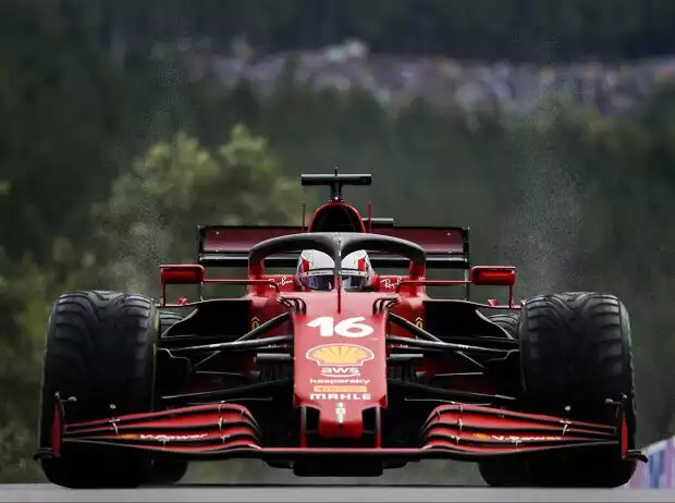Charles Leclerc (Ferrari) beim Großen Preis von Belgien der Formel 1 in Spa Titel-Bild zur News: Charles Leclerc (Ferrari) beim Großen Preis von Belgien der Formel 1 in Spa