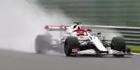 Kimi Räikkönen im Alfa Romeo C41 im Qualifying zum Grand Prix von Belgien der Formel 2021 in Spa-Francorchamps