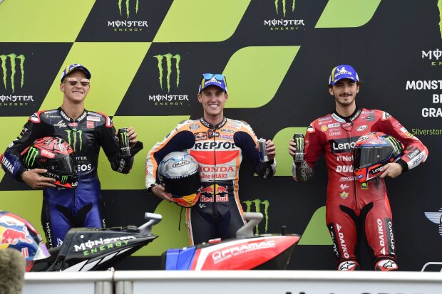 Pol Espargaro Francesco Bagnaia Fabio Quartararo Honda Honda MotoGPDucati Ducati Superbike ~Pol Espargaro (Honda), Francesco Bagnaia (Ducati) und Fabio Quartararo (Yamaha) ~ 