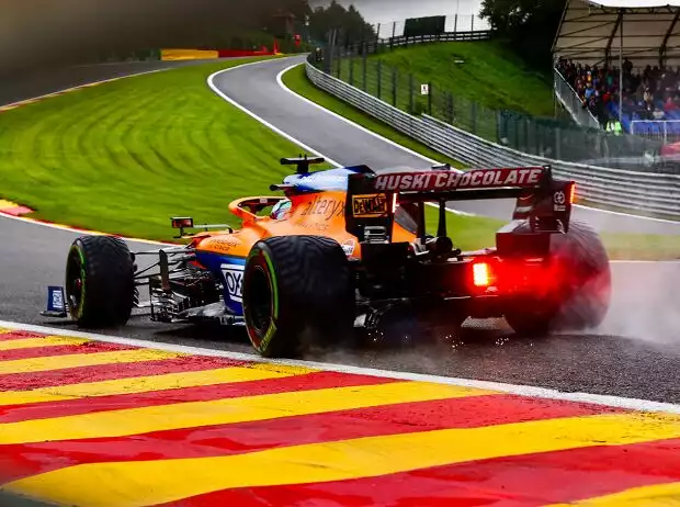 Titel-Bild zur News: Daniel Ricciardo (McLaren MCL35M) im Qualifying beim Formel-1-Rennen in Spa-Francorchamps