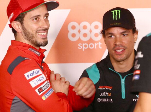 Andrea Dovizioso, Franco Morbidelli Andrea Dovizioso, Franco Morbidelli