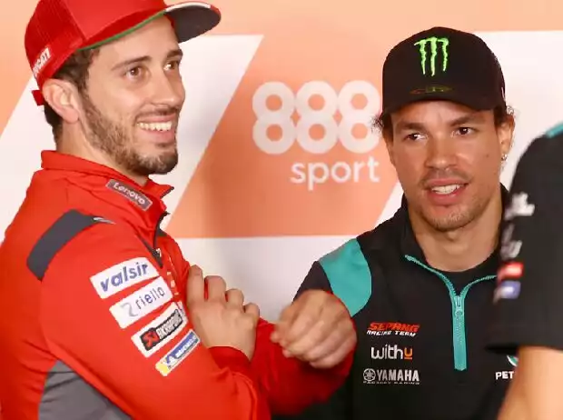 Titel-Bild zur News: Andrea Dovizioso, Franco Morbidelli