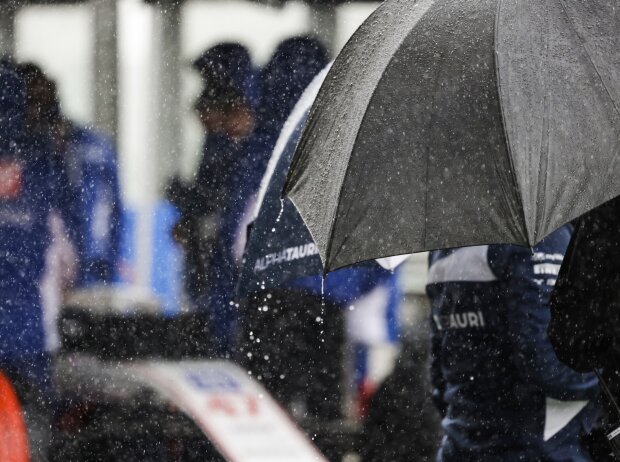 Titel-Bild zur News: Regen in Spa-Francorchamps
