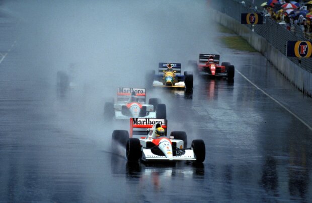 Gerhard Berger Jean Alesi Ferrari Ferrari F1McLaren McLaren F1 ~Gerhard Berger und Jean Alesi ~ 