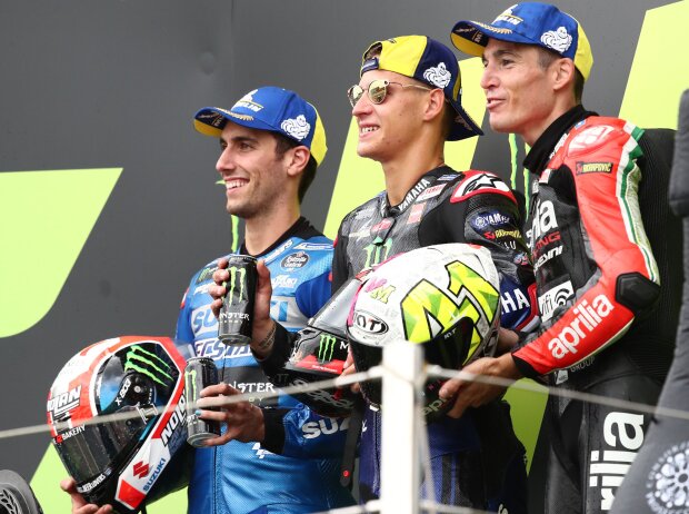 Fabio Quartararo, Alex Rins, Aleix Espargaro