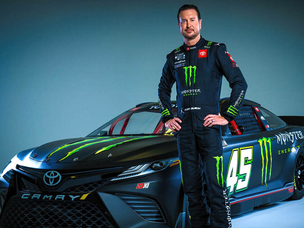 Kurt Busch mit dem #45 23XI-Toyota für die NASCAR Cup-Saison 2022