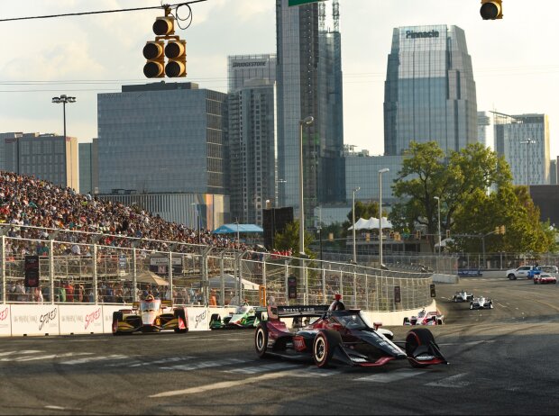 Renn-Action beim Music City Grand Prix der IndyCar-Saison 2021 in Nashville