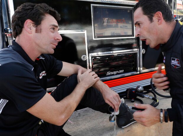 Simon Pagenaud, Helio Castroneves