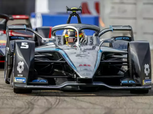 Stoffel Vandoorne beim Rennen der Formel E 2021 in Berlin Titel-Bild zur News: Stoffel Vandoorne beim Rennen der Formel E 2021 in Berlin