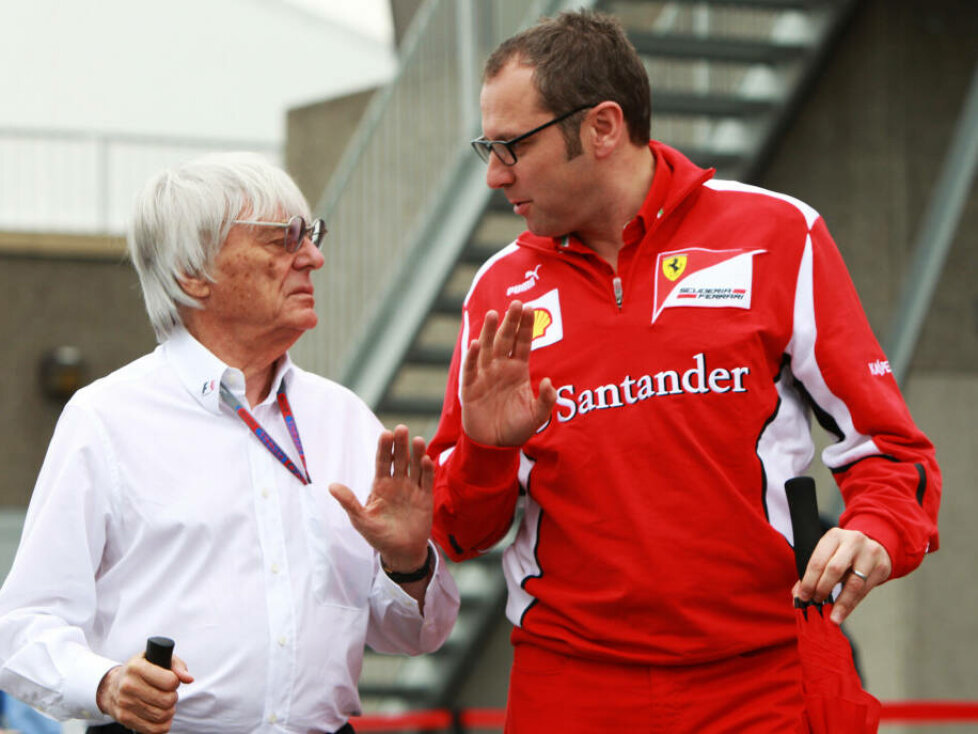 Bernie Ecclestone, Stefano Domenicali