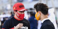 Bild zum Inhalt: Carlos Sainz: Zum Geburtstag vom Ferrari-Team hereingelegt