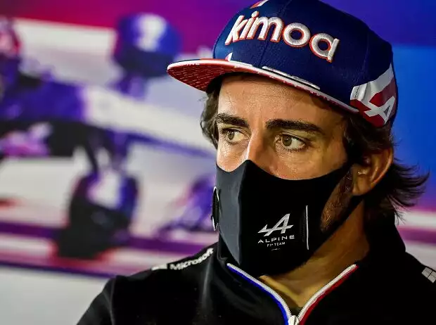 Titel-Bild zur News: Fernando Alonso von Alpine im Porträt bei der Pressekonferenz vor dem Grand Prix der Niederlande der Formel 1 2021 in Zandvoort