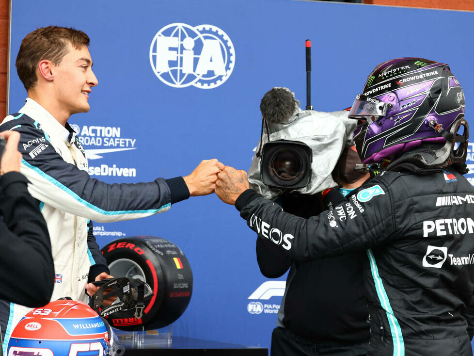 George Russell, Lewis Hamilton
