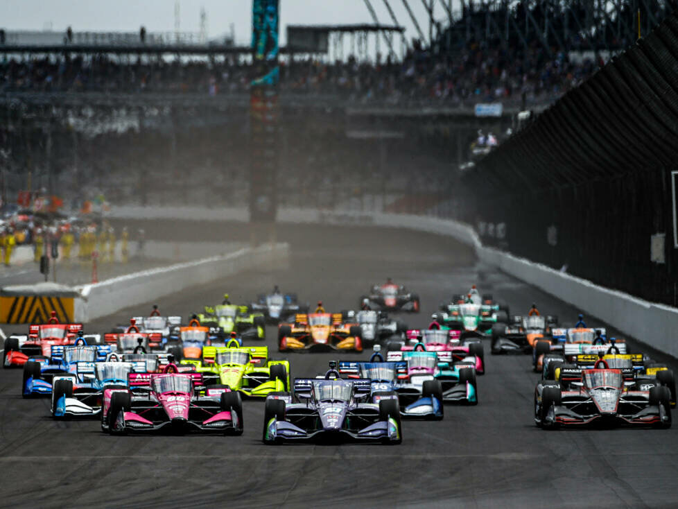 Start zum Indianapolis-Grand-Prix 1 der IndyCar-Saison 2021