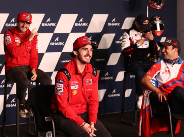 Jack Miller, Francesco Bagnaia, Johann Zarco Jack Miller, Francesco Bagnaia, Johann Zarco