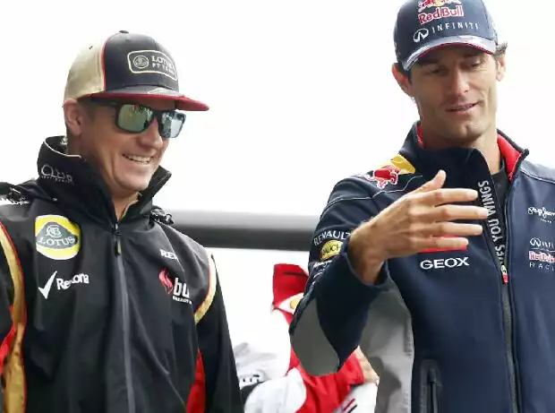 Kimi Räikkönen, Mark Webber Titel-Bild zur News: Kimi Räikkönen, Mark Webber