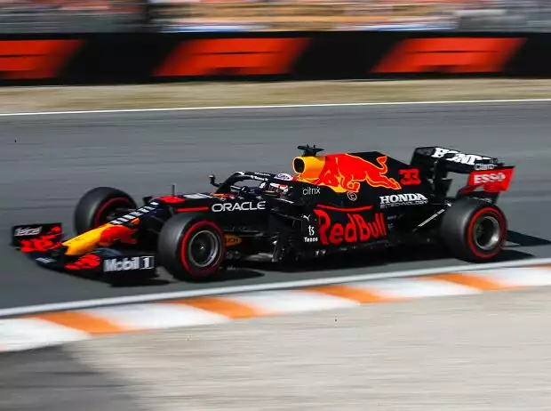 Max Verstappen im Red Bull RB16B im Qualifying zum Grand Prix der Niederlande der Formel 1 2021 in Zandvoort in Nordholland Titel-Bild zur News: Max Verstappen im Red Bull RB16B im Qualifying zum Grand Prix der Niederlande der Formel 1 2021 in Zandvoort in Nordholland