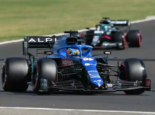 Fernando Alonso, Lance Stroll Titel-Bild zur News: Fernando Alonso, Lance Stroll