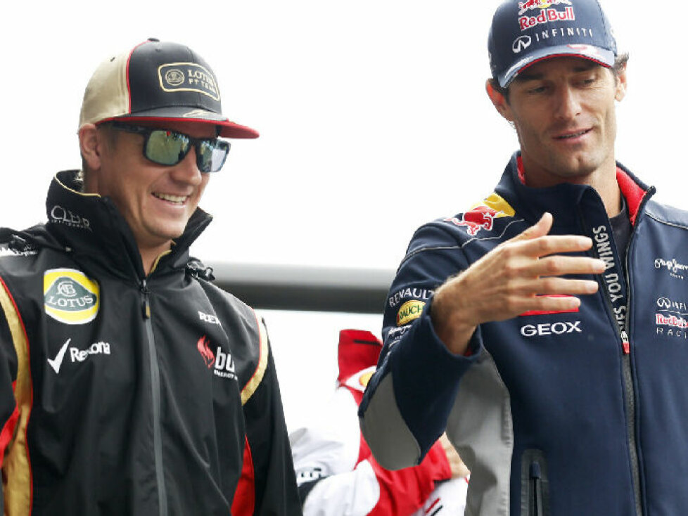 Kimi Räikkönen, Mark Webber