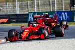 Charles Leclerc (Ferrari) und Carlos Sainz (Ferrari) 