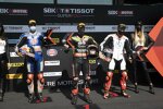 Toprak Razgatlioglu, Jonathan Rea und Tom Sykes 