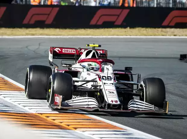 Antonio Giovinazzi (Alfa Romeo) beim Formel-1-Rennen in Zandvoort 2021 Titel-Bild zur News: Antonio Giovinazzi (Alfa Romeo) beim Formel-1-Rennen in Zandvoort 2021