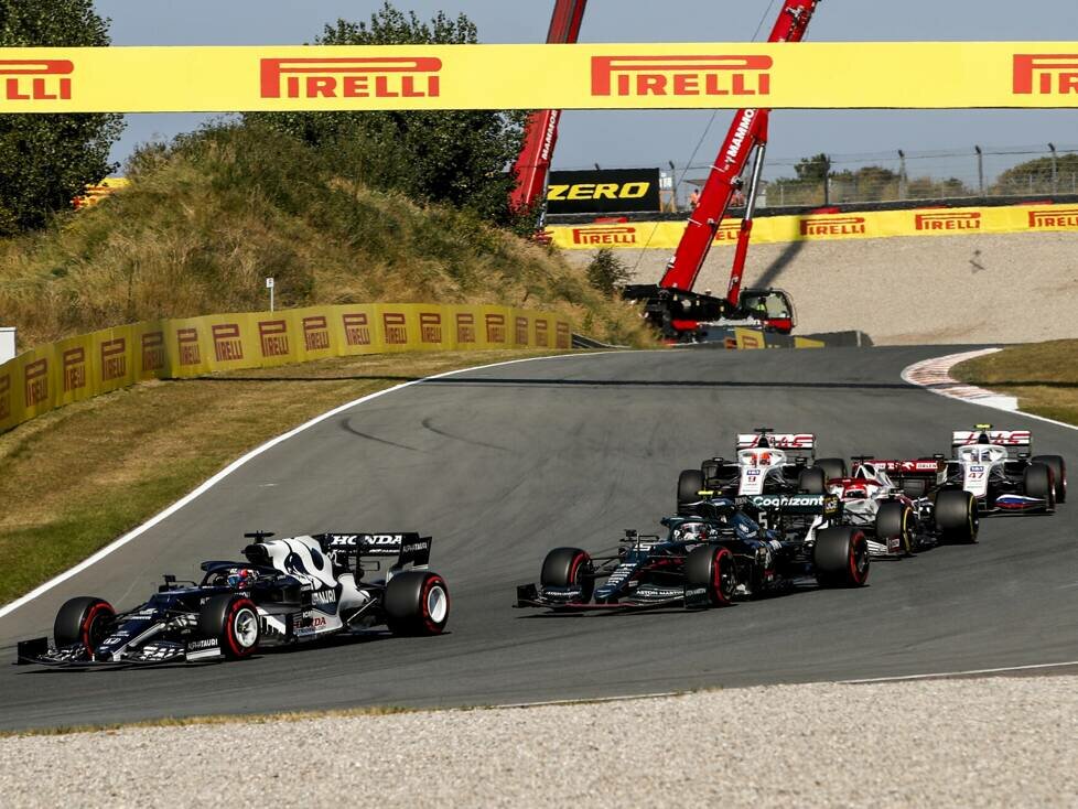 Yuki Tsunoda, Sebastian Vettel, Robert Kubica, Mick Schumacher, Nikita Masepin