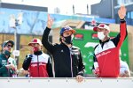 Fernando Alonso (Alpine) und Robert Kubica (Alfa Romeo) 