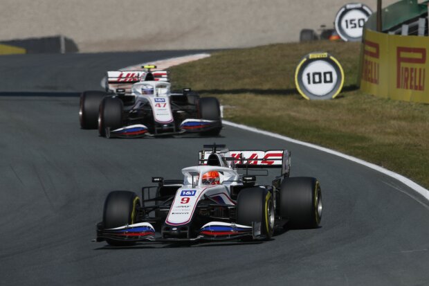 Nikita Masepin Mick Schumacher Haas Haas F1 ~Nikita Masepin (Haas) und Mick Schumacher (Haas) ~ Nikita Masepin Mick Schumacher Haas Haas F1 ~Nikita Masepin (Haas) und Mick Schumacher (Haas) ~