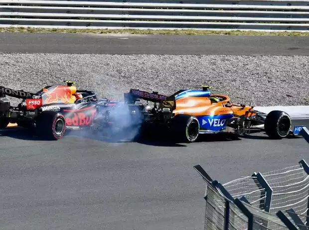 Titel-Bild zur News: Lando Norris, Sergio Perez