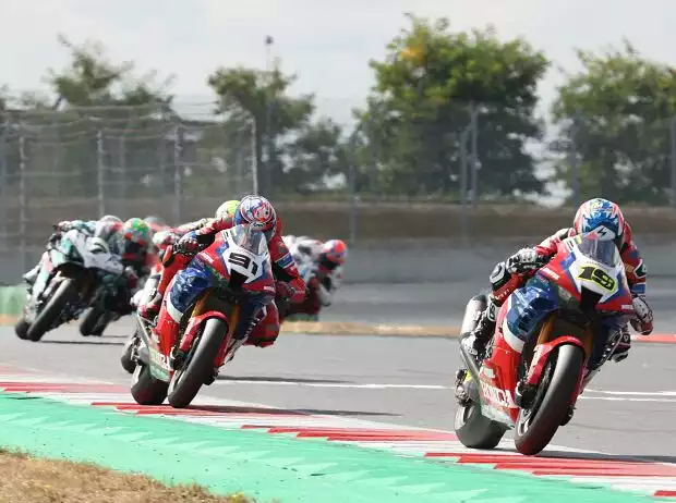 Alvaro Bautista, Leon Haslam Titel-Bild zur News: Alvaro Bautista, Leon Haslam