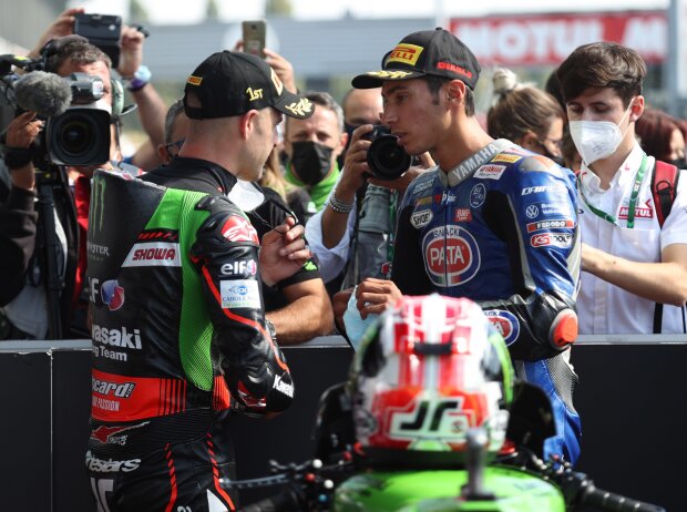 Toprak Razgatlioglu, Jonathan Rea Toprak Razgatlioglu, Jonathan Rea