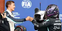 George Russell, Lewis Hamilton
