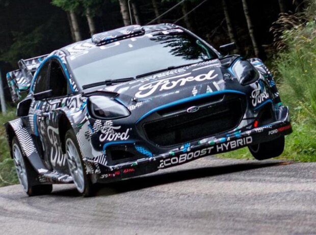 Titel-Bild zur News: Ford Puma Rally1 von M-Sport für die WRC-Saison 2022