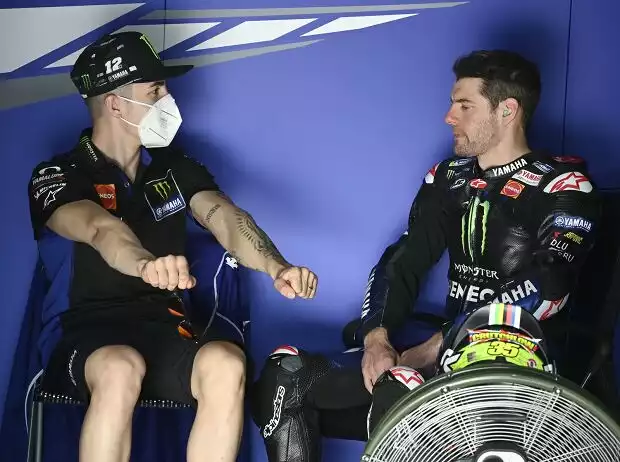 Titel-Bild zur News: Maverick Vinales, Cal Crutchlow