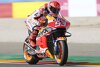 Bild zum Inhalt: MotoGP Aragon FT1: Marquez fährt klare Bestzeit - Rossi nach Sturz auf P20